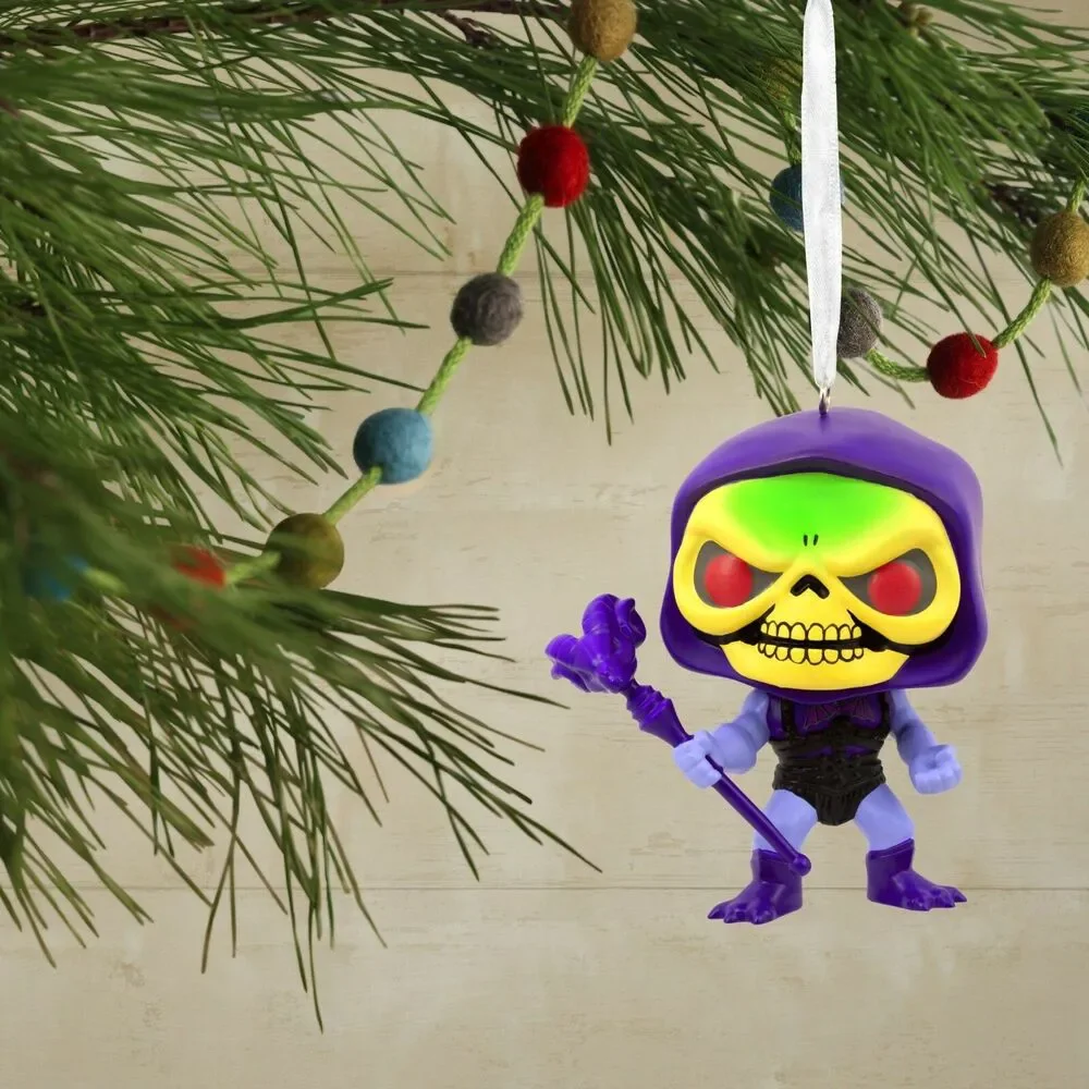 Hallmark 2021 Funko Pop MOTU Skeletor Walmart Exclusive Christmas Ornament - New